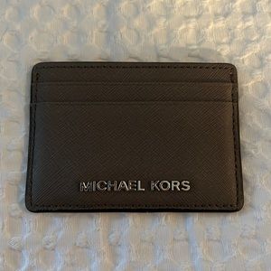 Taupe Michael Kors Card Holder